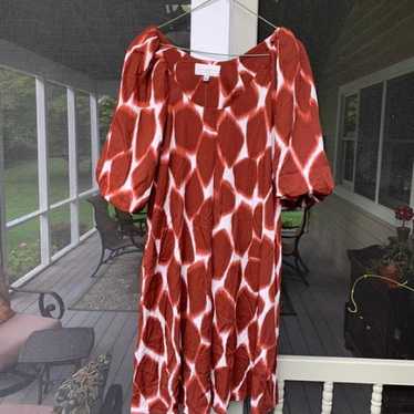 NWT Anthropologie Corey Lynn Calter Giraffe Dress… - image 1