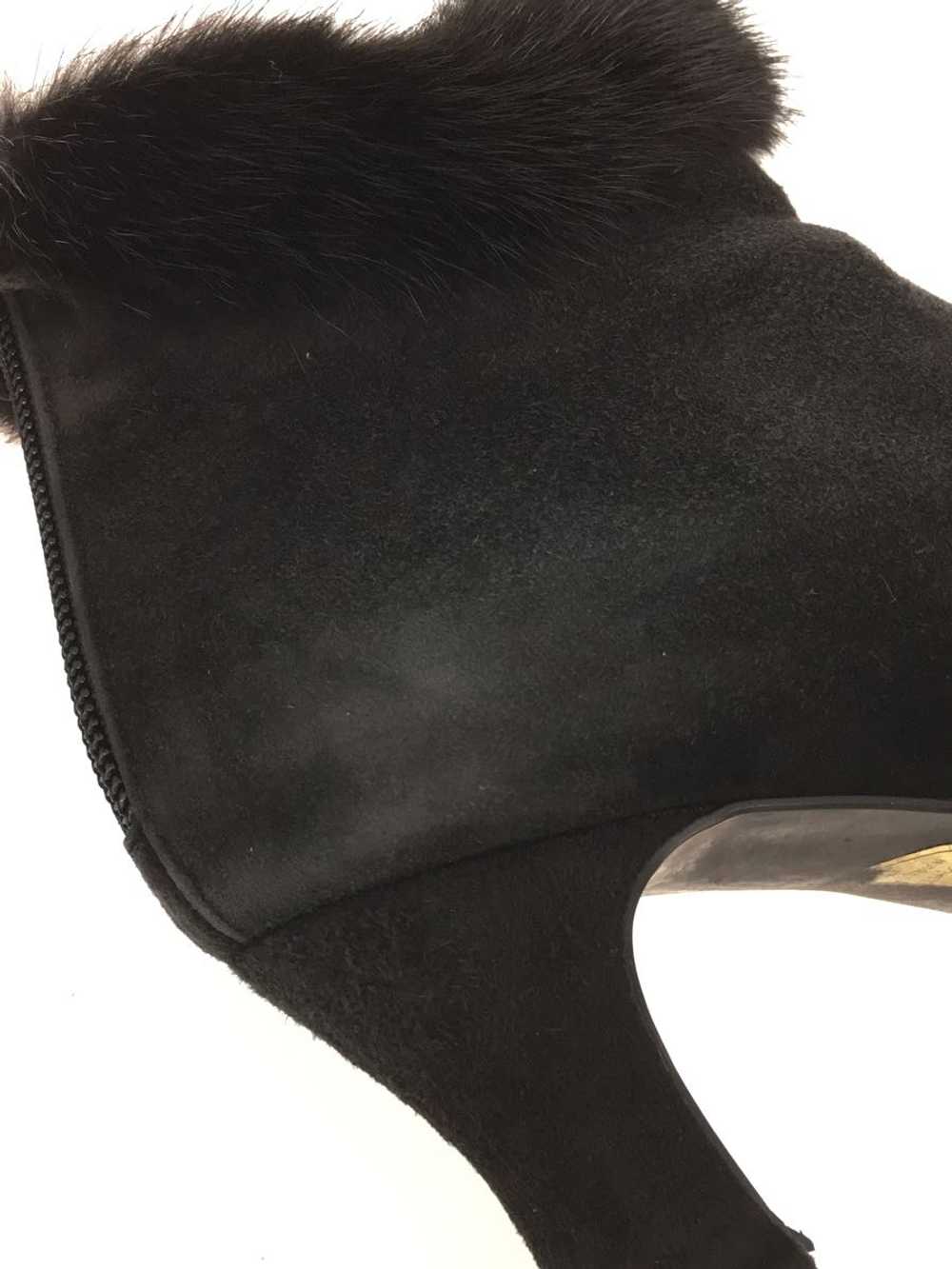 Yves Saint Laurent Boots/35.5/Blk/Suede Shoes Bb3… - image 6