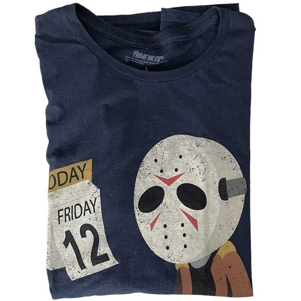 Friday the 13th Movie Large Men Graphic Tee Shirt… - image 6