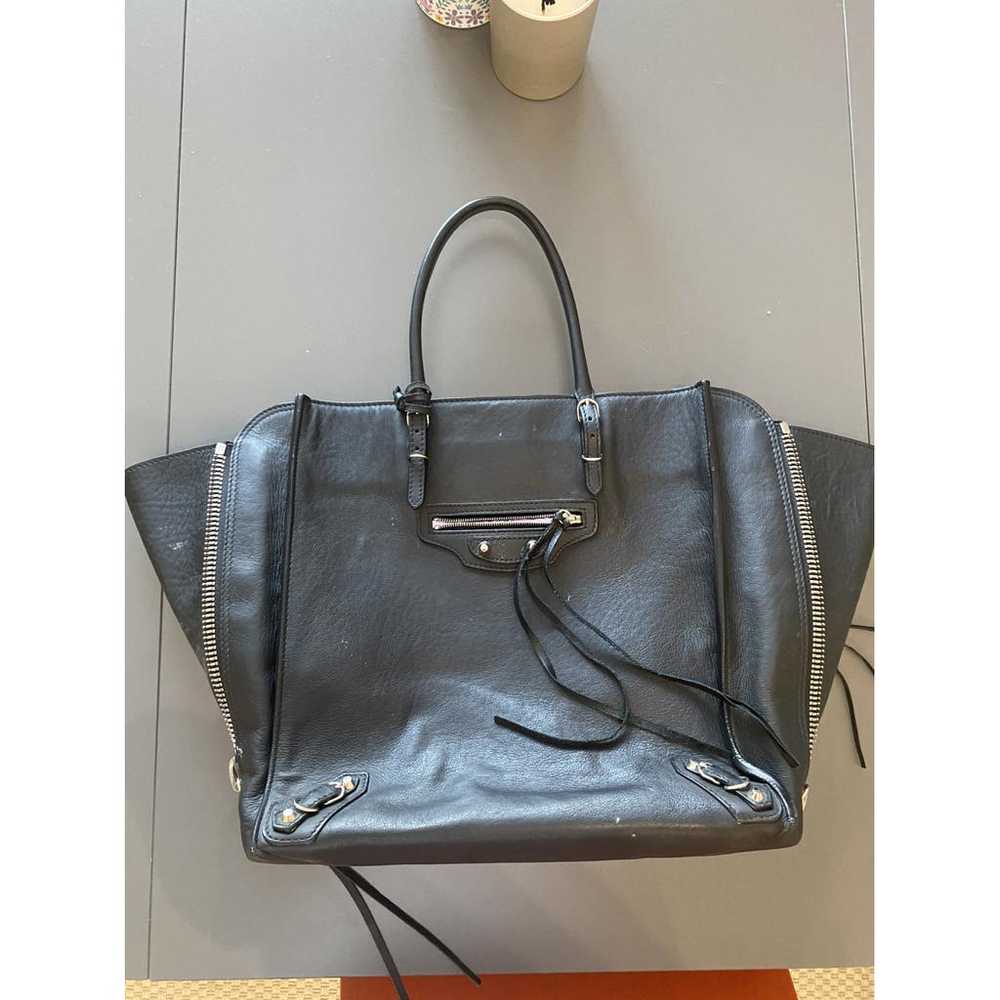 Balenciaga Cable leather travel bag - image 2
