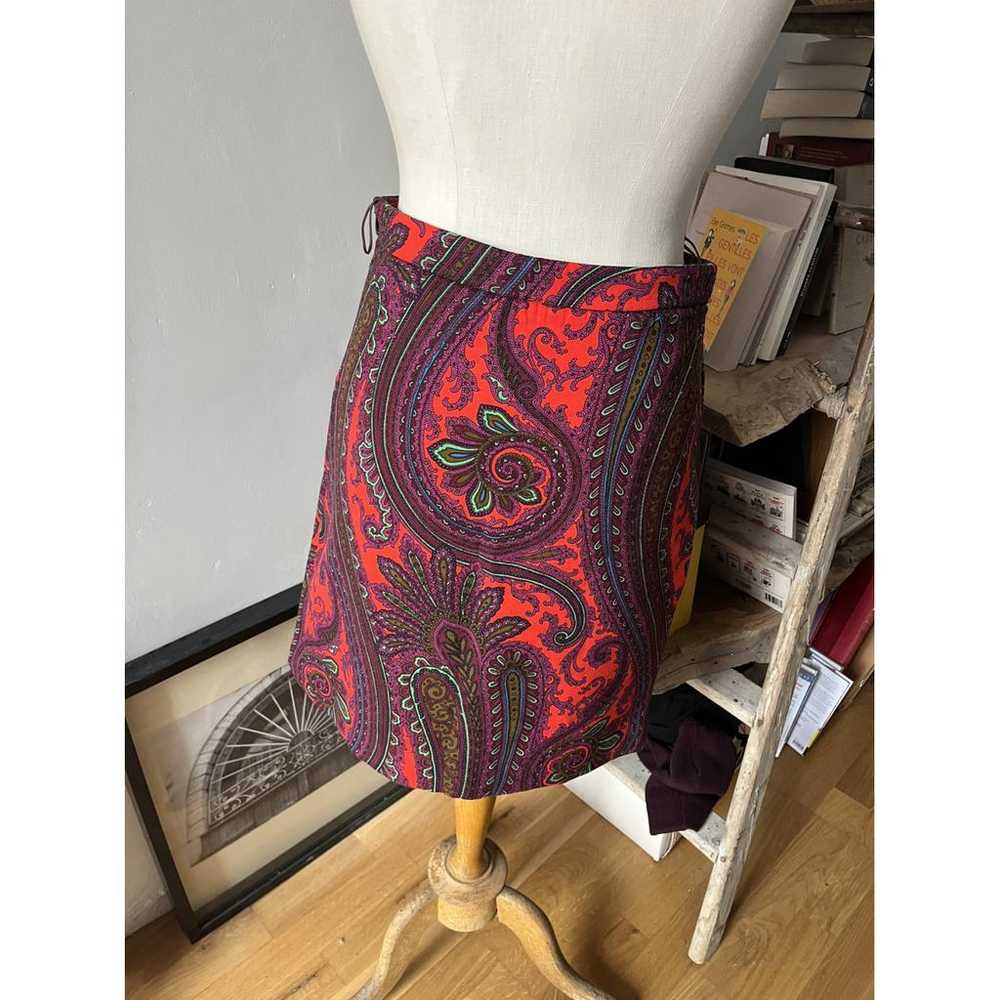 Miu Miu Wool mid-length skirt - image 4