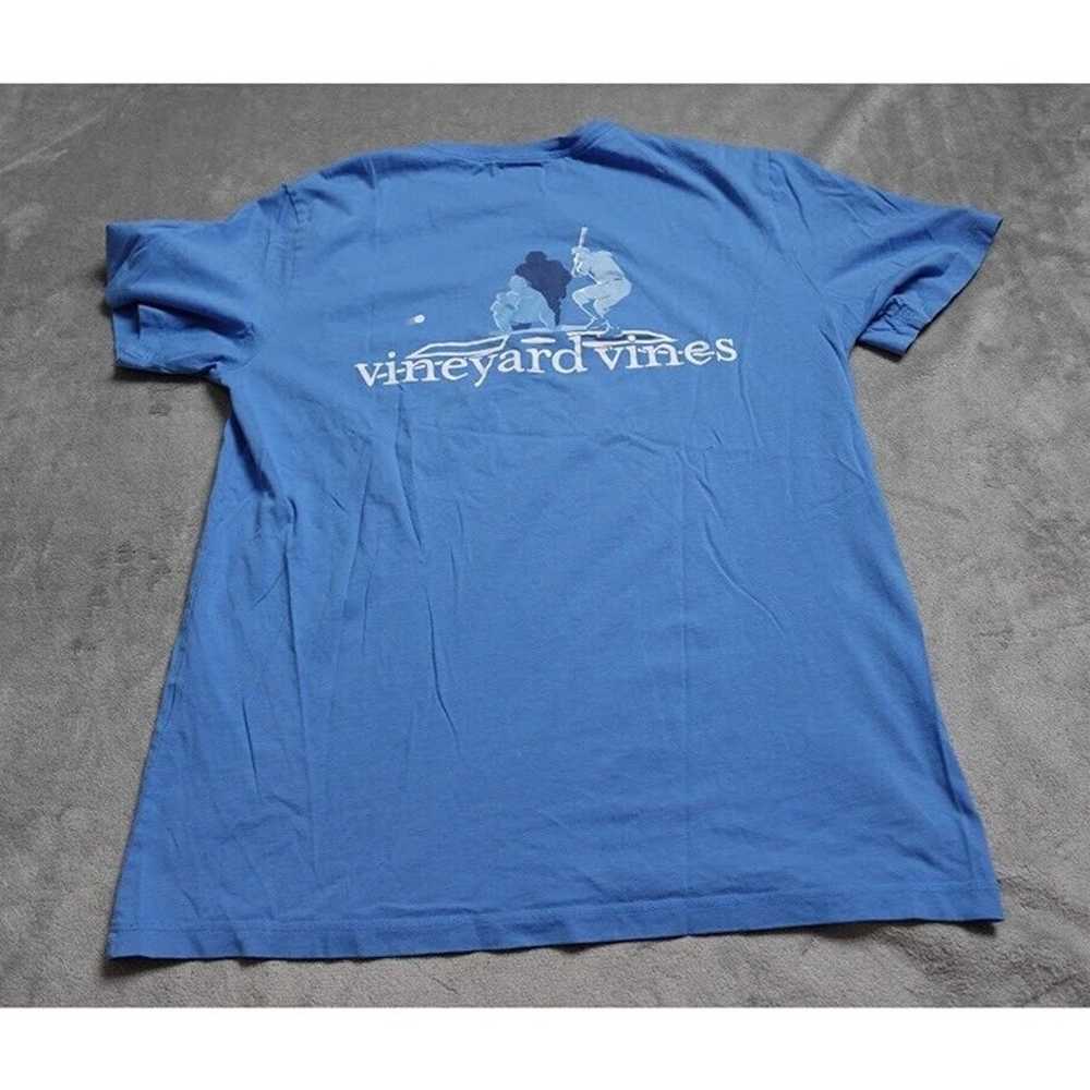 ﻿Vineyard Vines Shirt Men's Small Blue Short Slee… - image 11