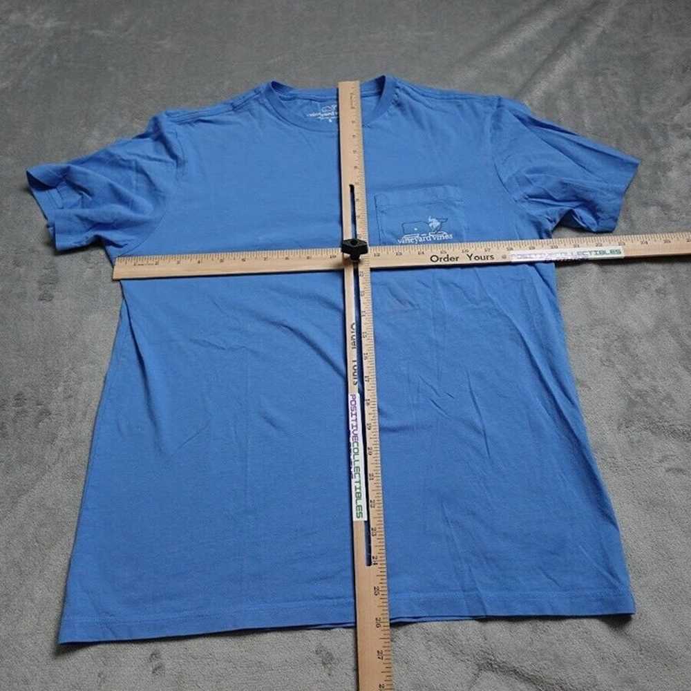 ﻿Vineyard Vines Shirt Men's Small Blue Short Slee… - image 8