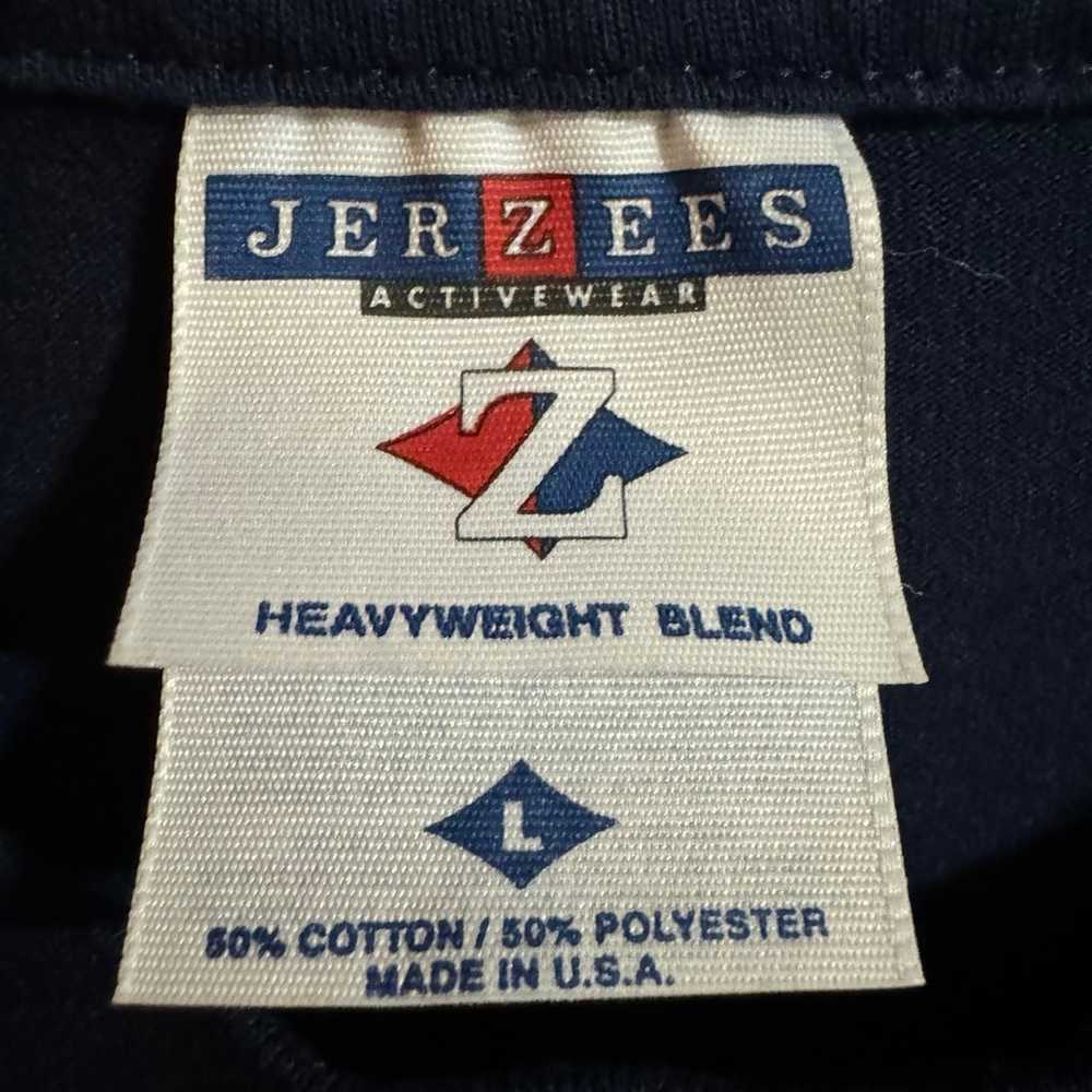 Vintage Mens Jerzees Heavyweight Blend T-shirt Ma… - image 3
