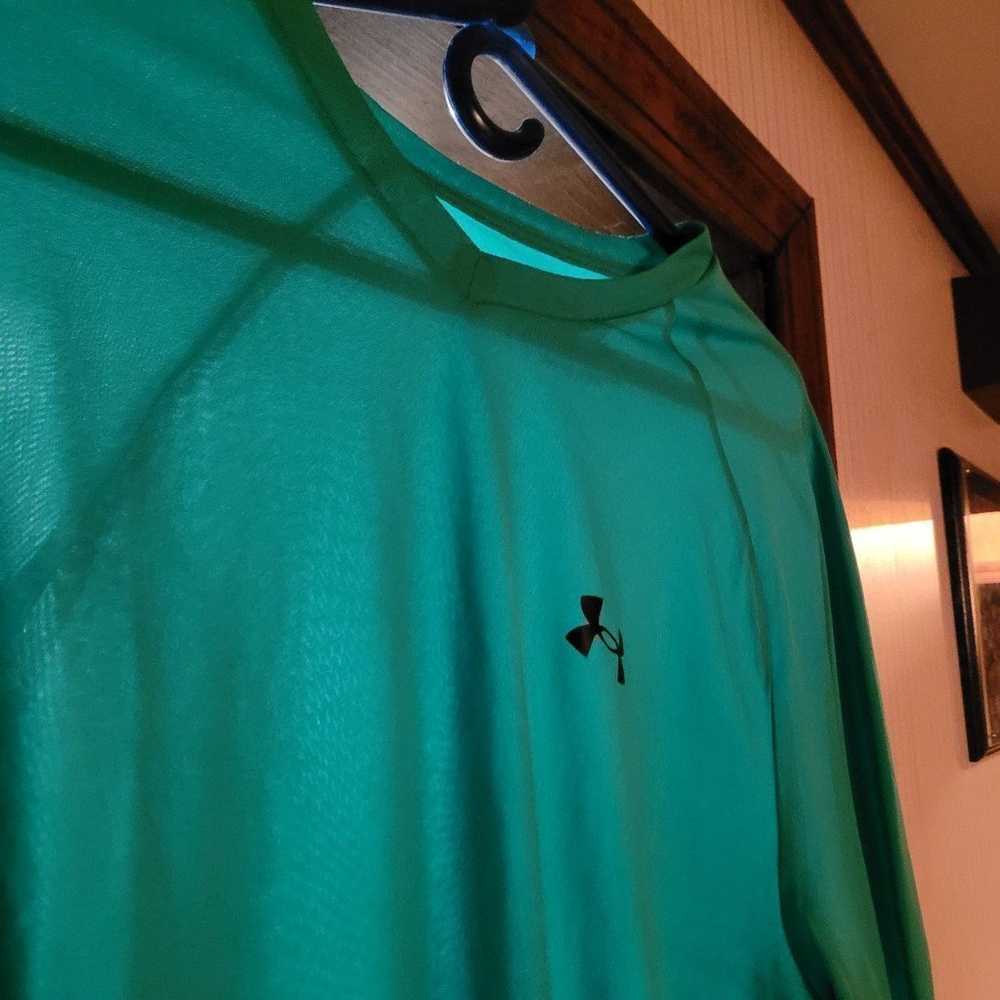 Green Under Armour shirt - image 2