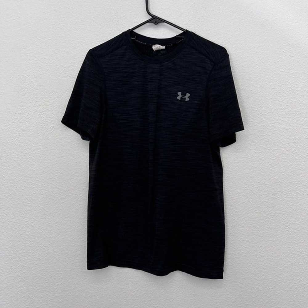 Under Armour short sleeve mens gray athletic crew… - image 2