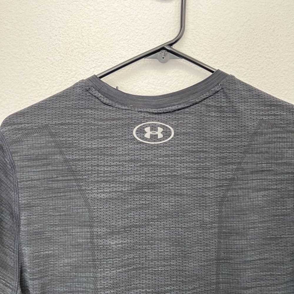 Under Armour short sleeve mens gray athletic crew… - image 8