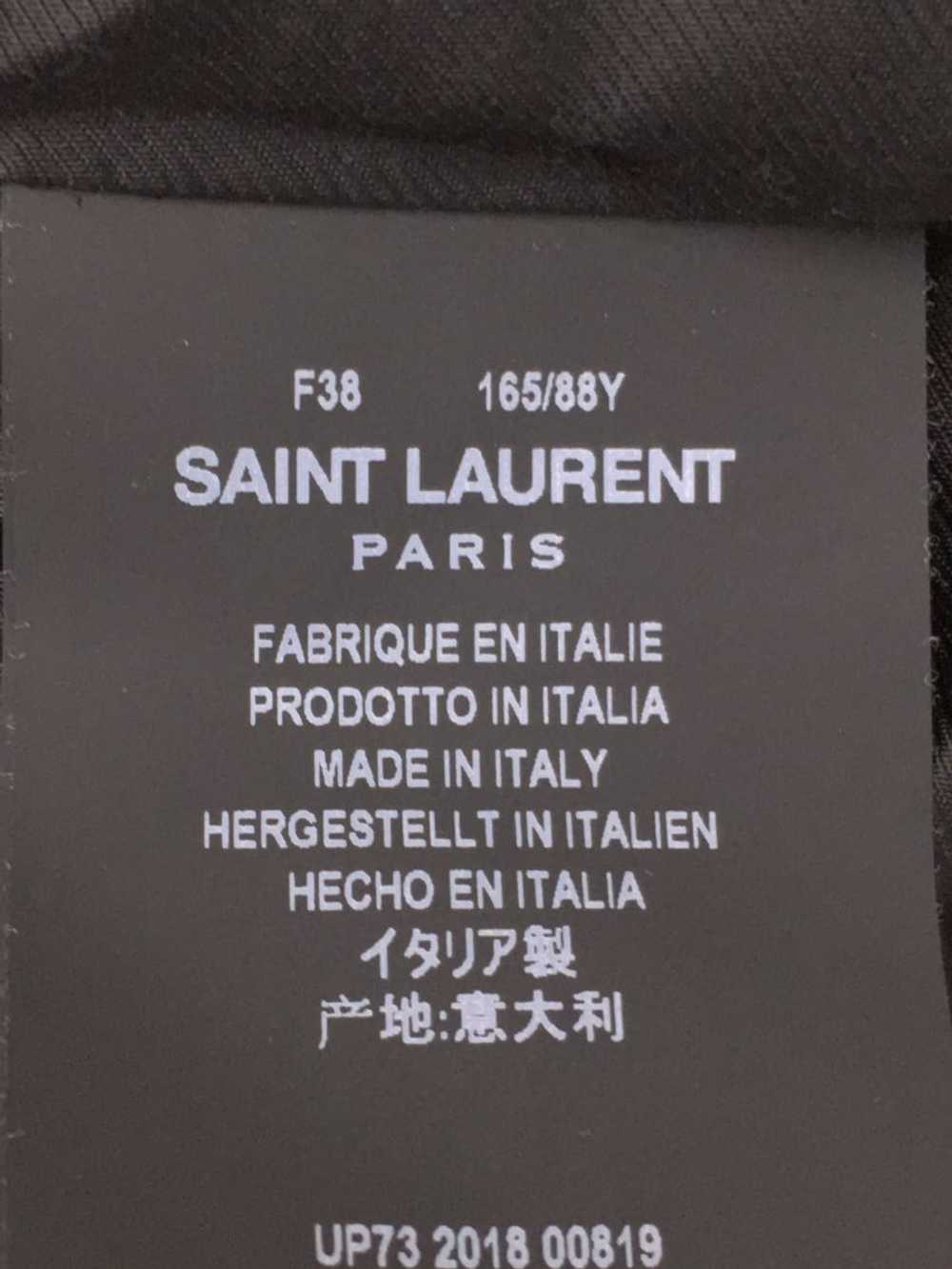 Used Saint Laurent Leather Jacket Blouson/38/Sued… - image 4