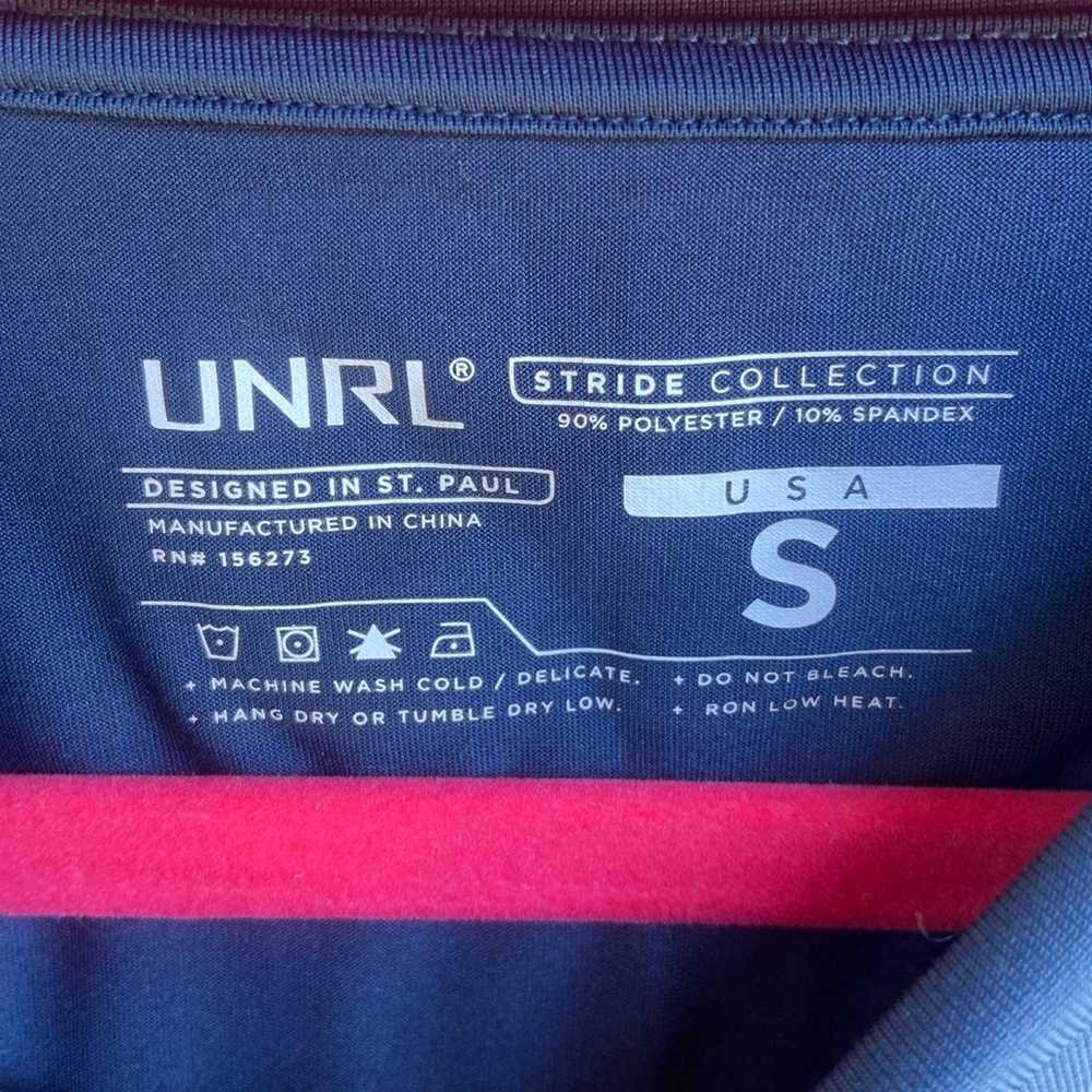 UNRL Mens Navy Stride Collection Tee - image 3