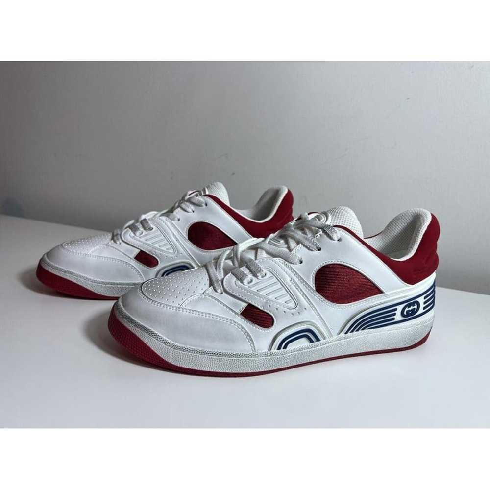 Gucci Leather low trainers - image 10