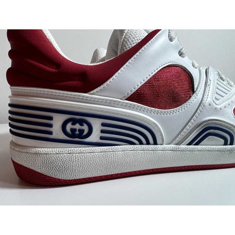 Gucci Leather low trainers - image 6