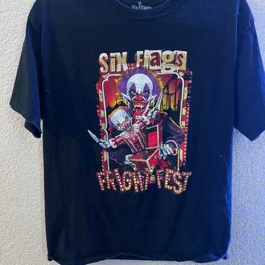 Six Flags Fright Fest shirt - image 1