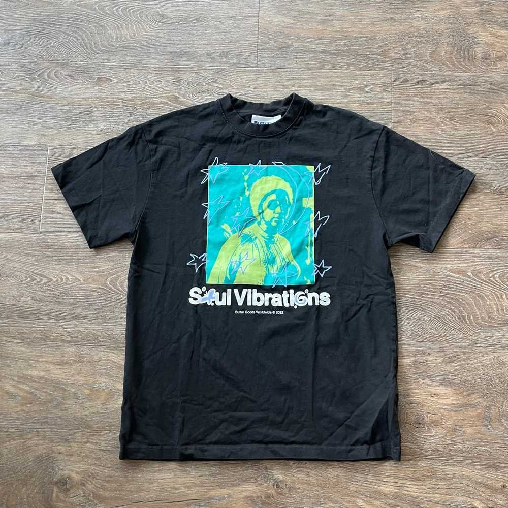 Butter Soul Vibrations Men’s T-Shirt L (21.5x28.5) - image 1