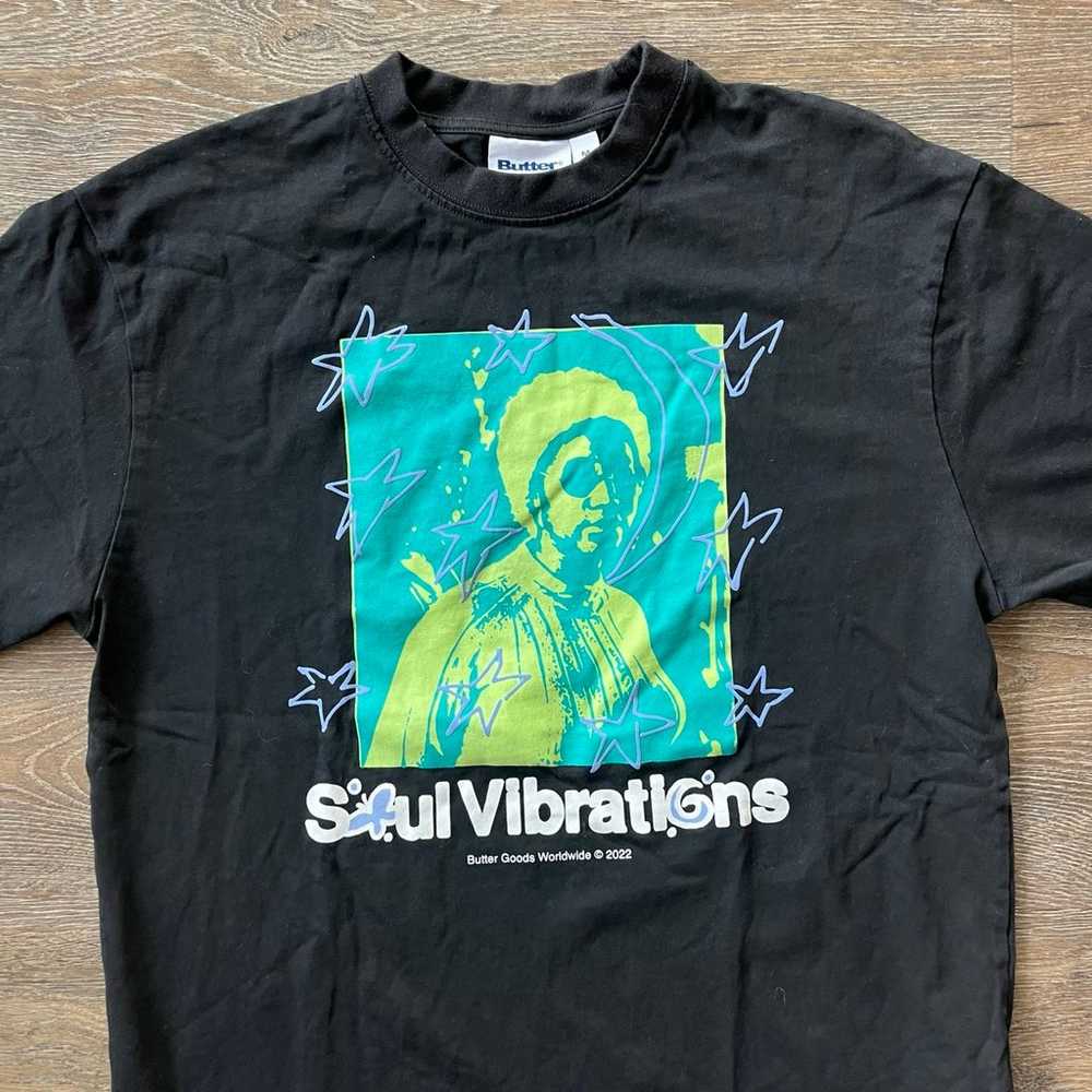Butter Soul Vibrations Men’s T-Shirt L (21.5x28.5) - image 4