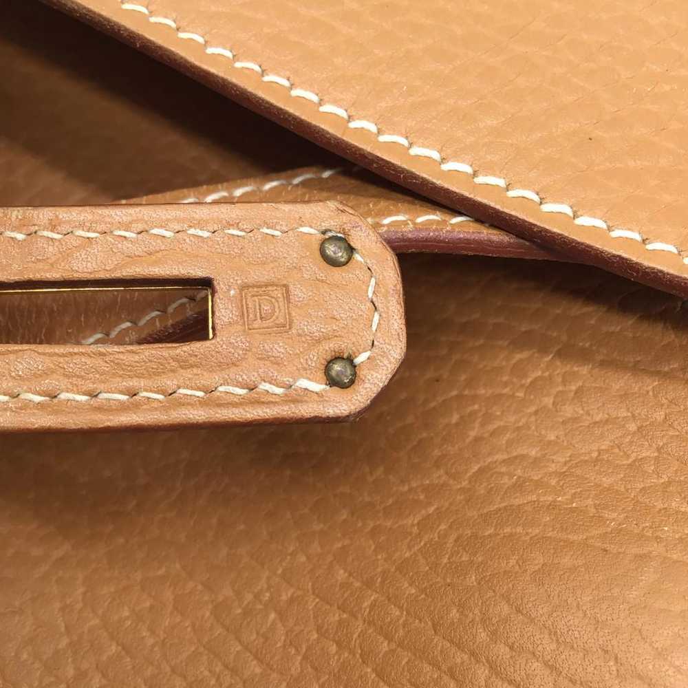 Hermès Kelly 35 leather handbag - image 11