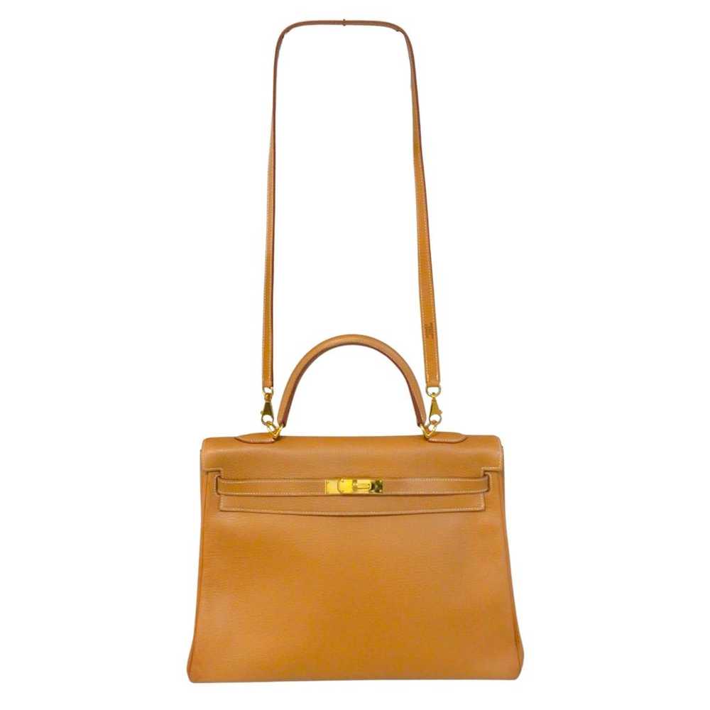 Hermès Kelly 35 leather handbag - image 12