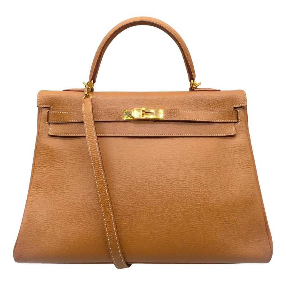 Hermès Kelly 35 leather handbag - image 1