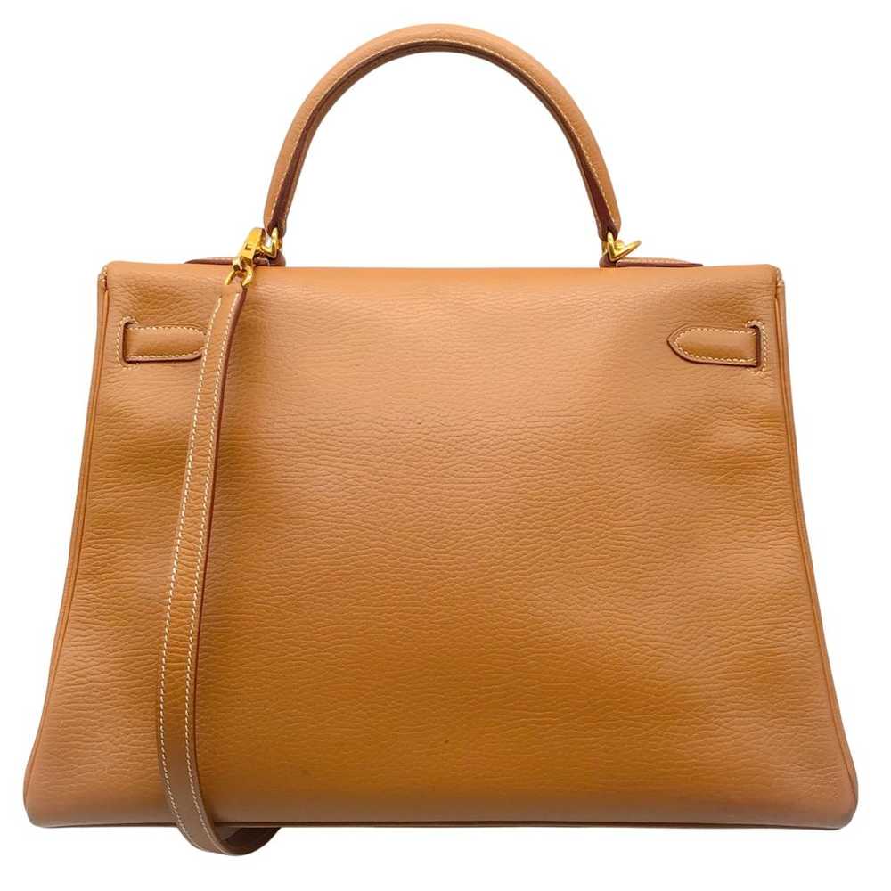 Hermès Kelly 35 leather handbag - image 3