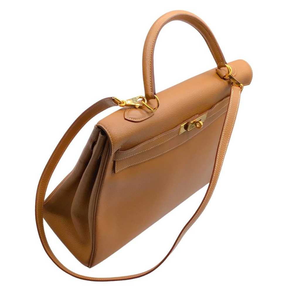 Hermès Kelly 35 leather handbag - image 5