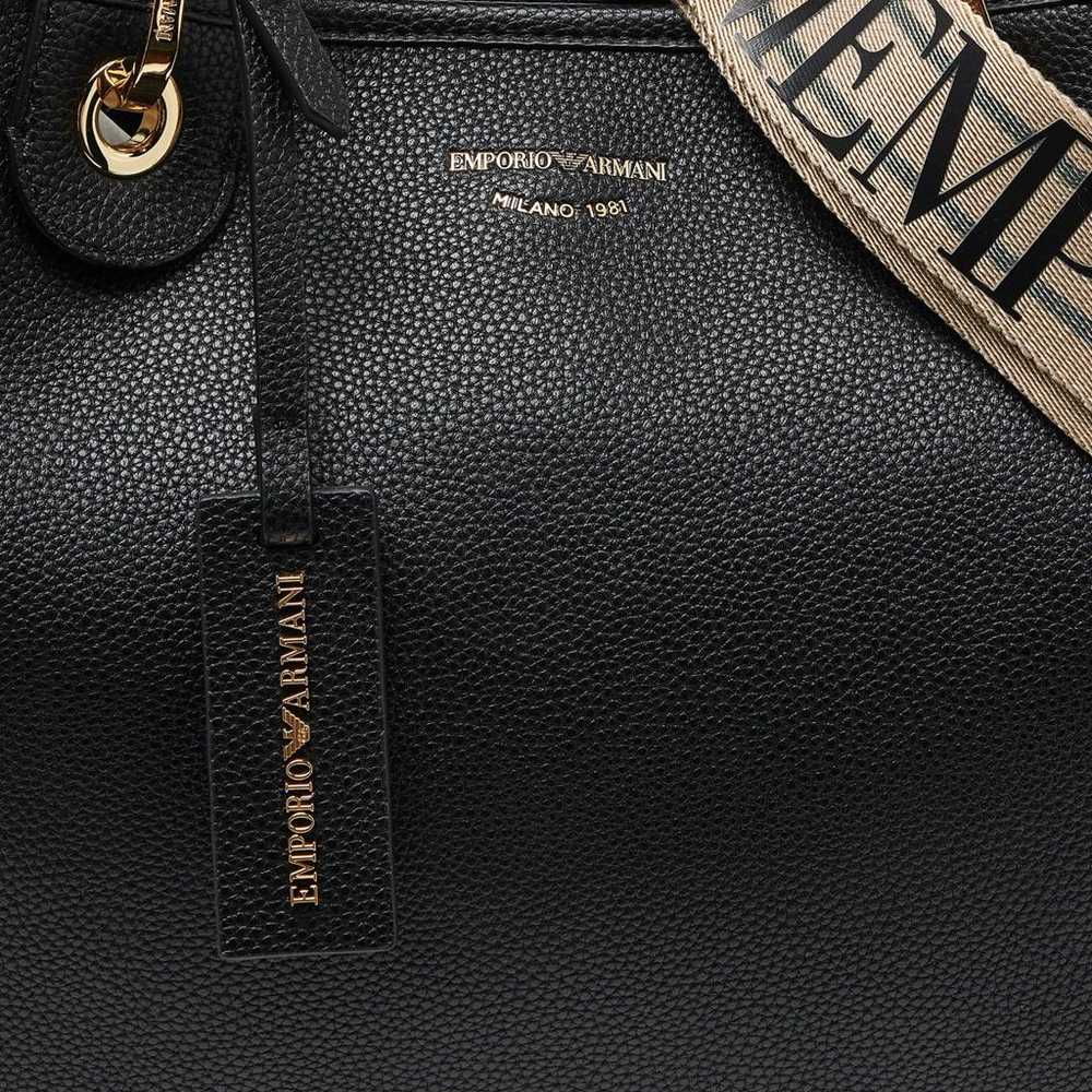 Emporio Armani Leather tote - image 4