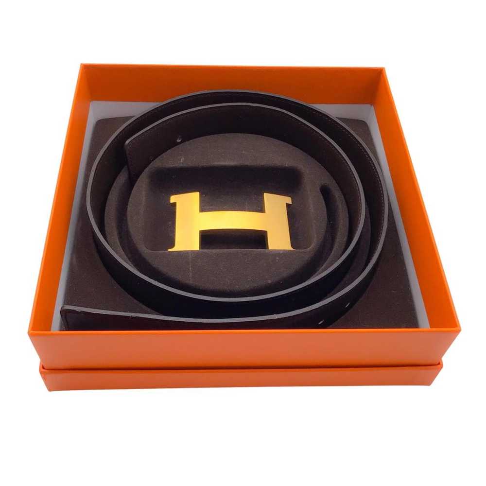 Hermès Leather belt - image 9