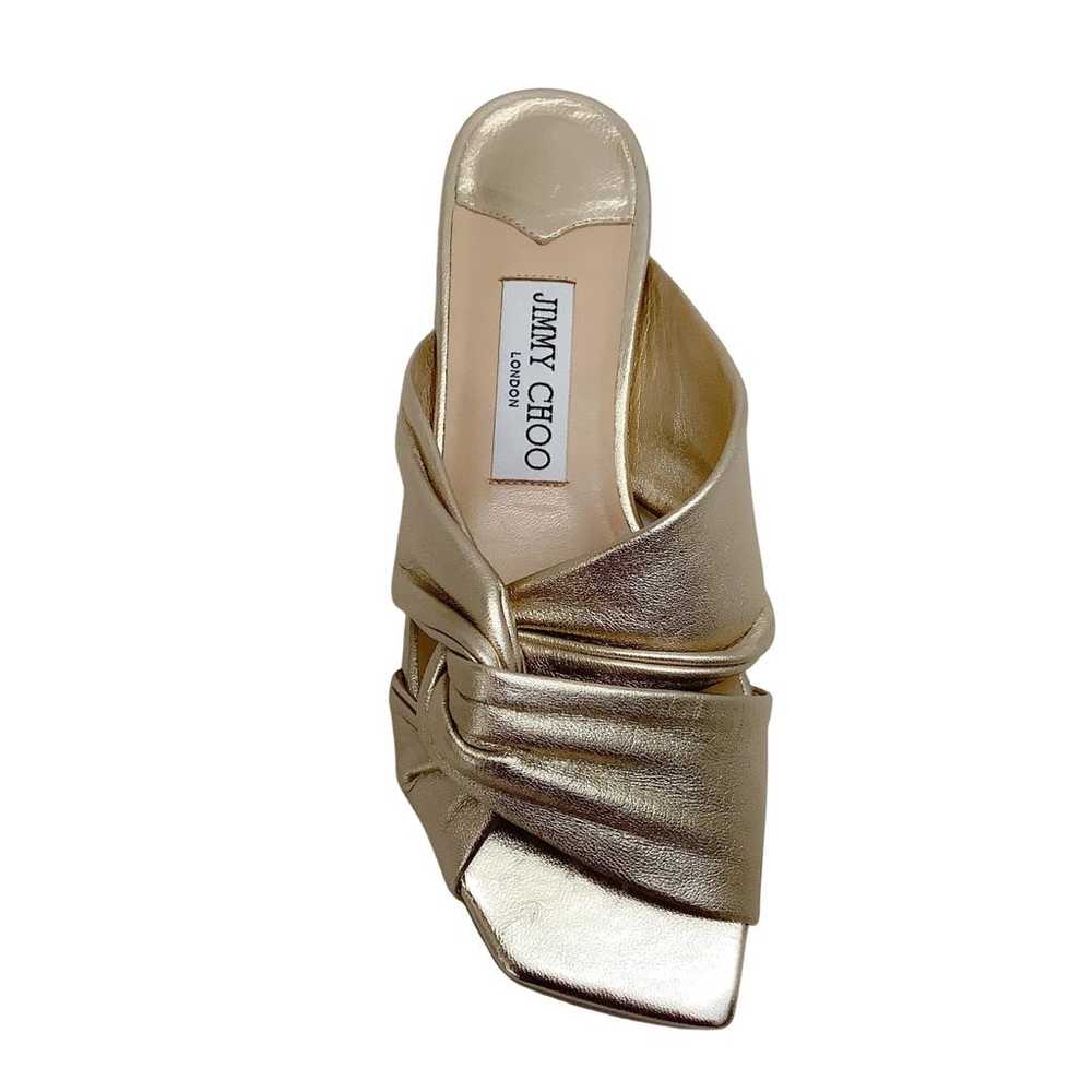 Jimmy Choo Leather sandal - image 4
