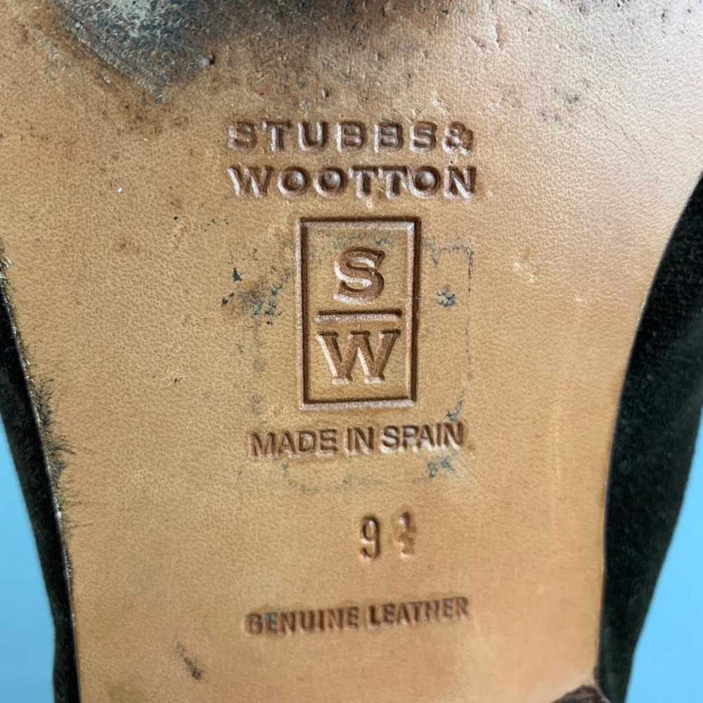 Stubbs & Wootton Leather flats - image 9