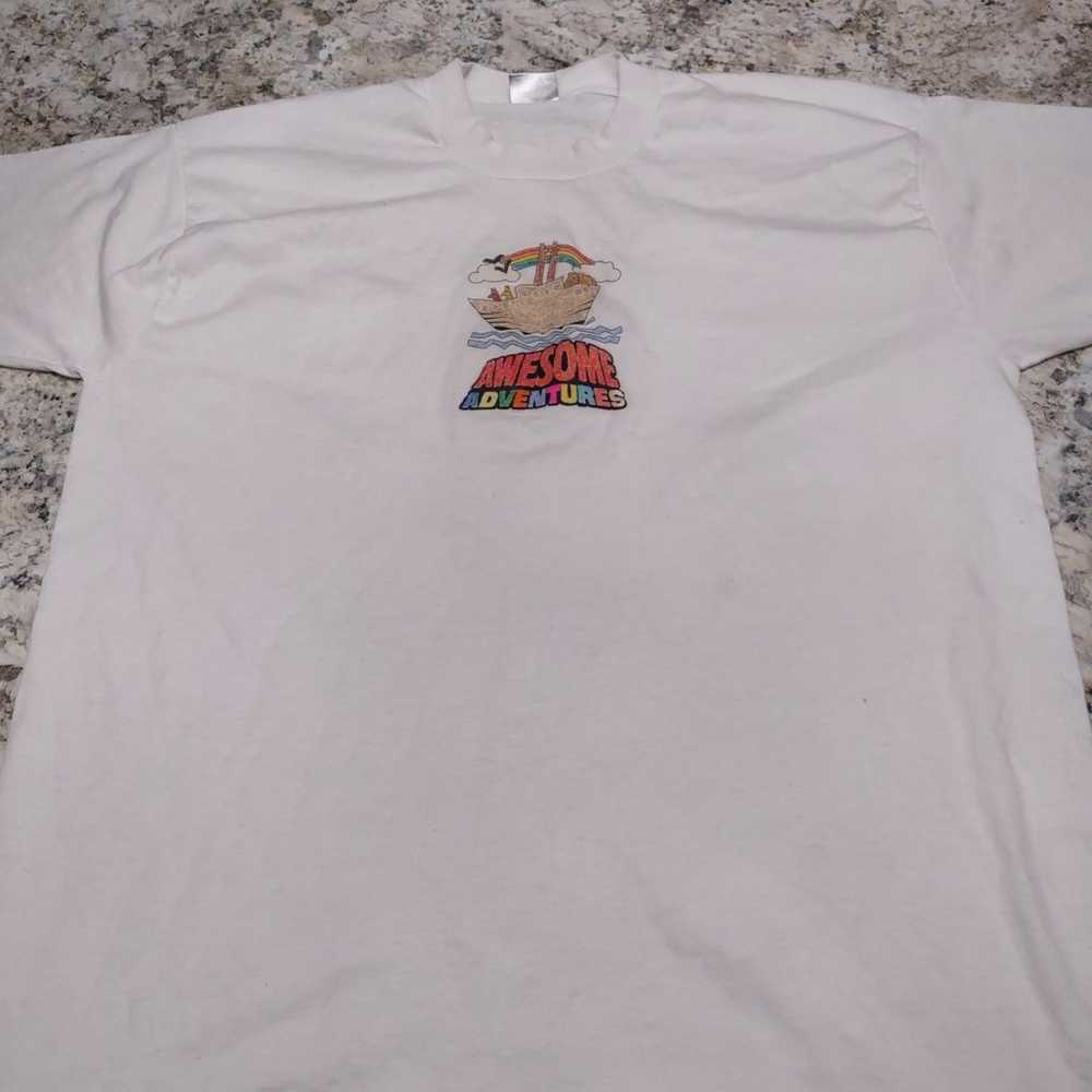 Vintage Single Stitch Noah's Ark T-shirt Size XL - image 1
