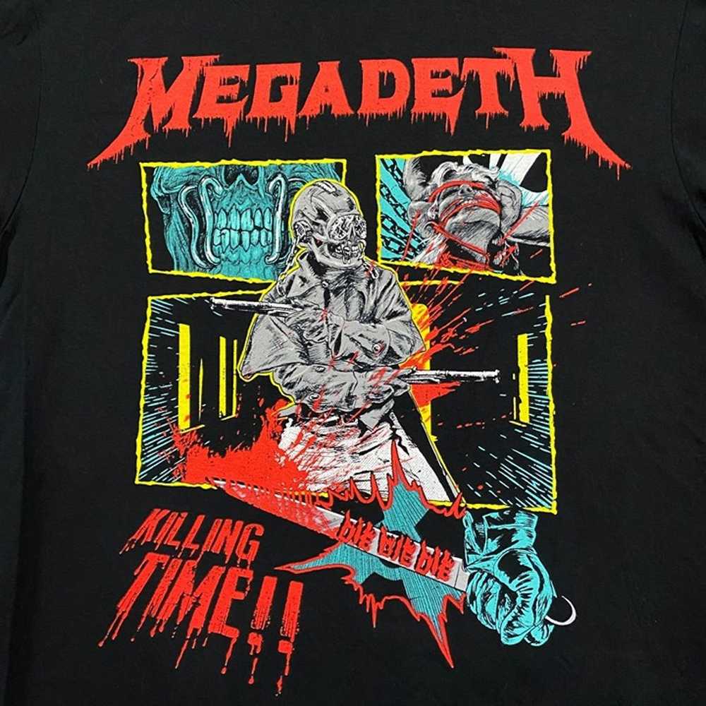 Megadeth Killing Time Crushing the World Tour Tee… - image 2
