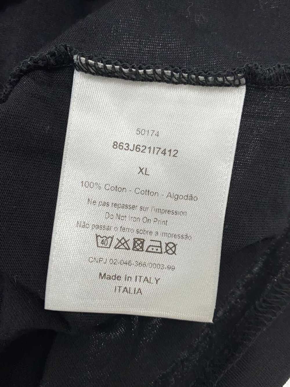 Dior Homme 18Aw Paris Bee T-Shirt XL Cotton Blk W… - image 4