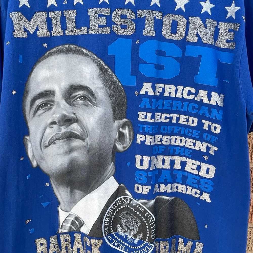 President Barack Obama Campaign Rap T Shirt - image 2