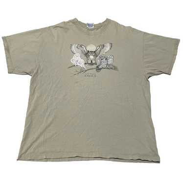 Vintage North American Owls T Shirt Size XL mens D