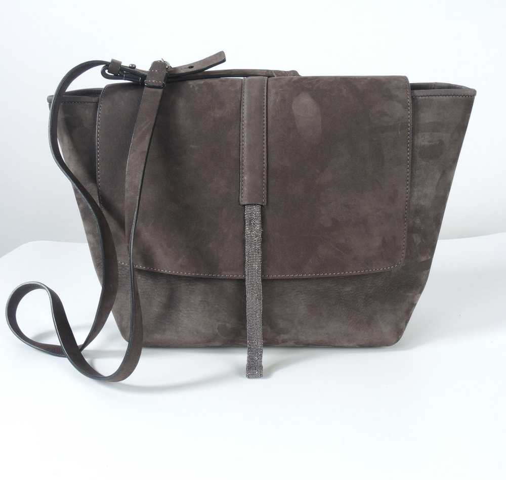 Brunello Cucinelli o1smst1ft0424 Size: OS / Suede… - image 1