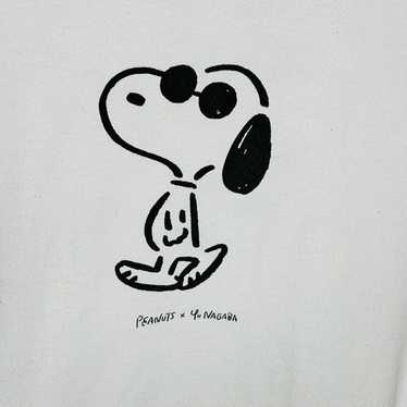 Uniqlo UT Yu Nagaba X Peanuts Shirt Sz S White Lo… - image 1
