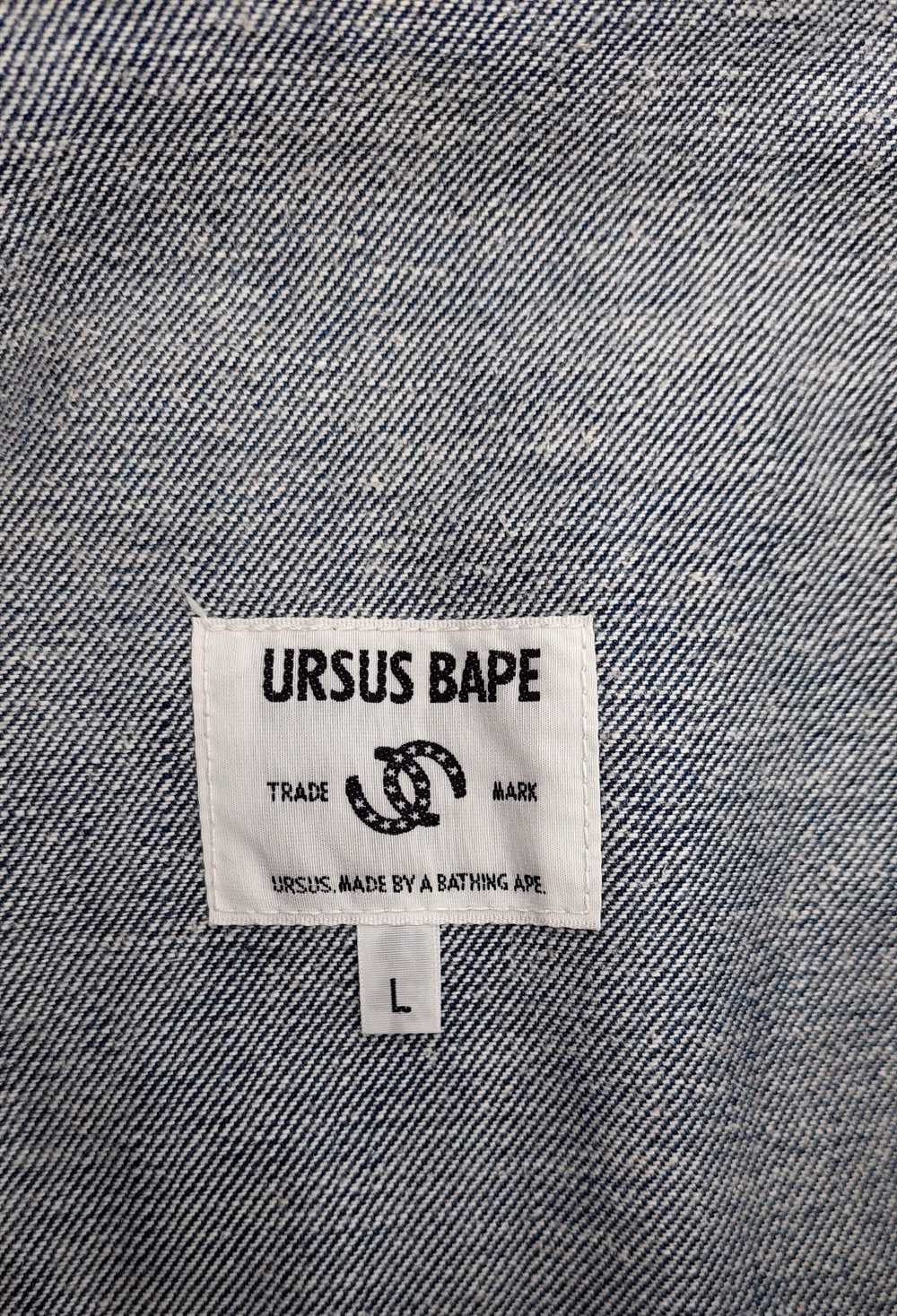 Bape Ursus Bape Denim Pants Non Strecthed - image 8