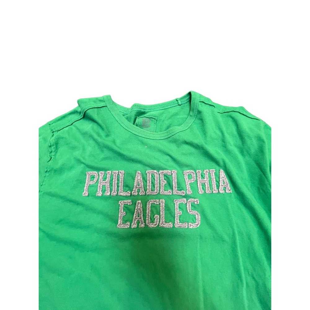 Y2K Philadelphia Eagles Kelly Green Retro Roy Shi… - image 2
