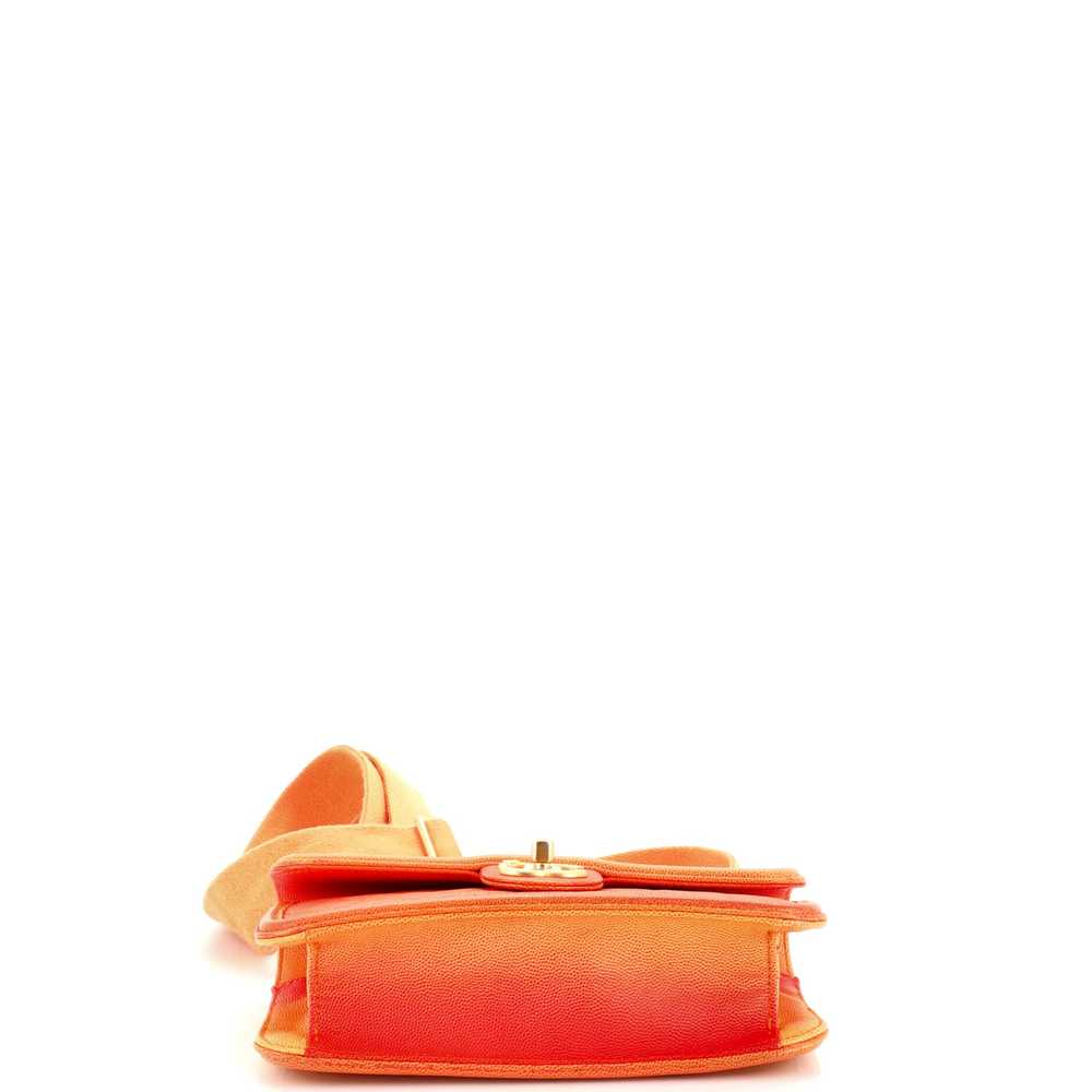 CHANEL Sunset On The Sea Flap Bag Quilted Caviar … - image 5