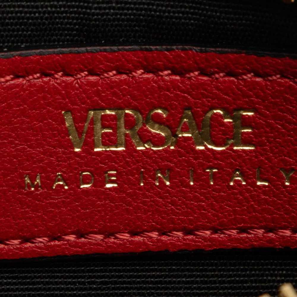 Versace Versace Medusa Card Case Red Gold Leather… - image 8