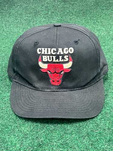 NBA × Snap Back × Vintage 90s Chicago Bulls Plain… - image 1