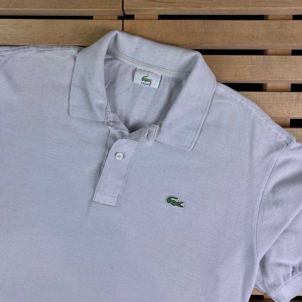 Lacoste × Luxury × Vintage Mens Polo T-Shirt Laco… - image 2