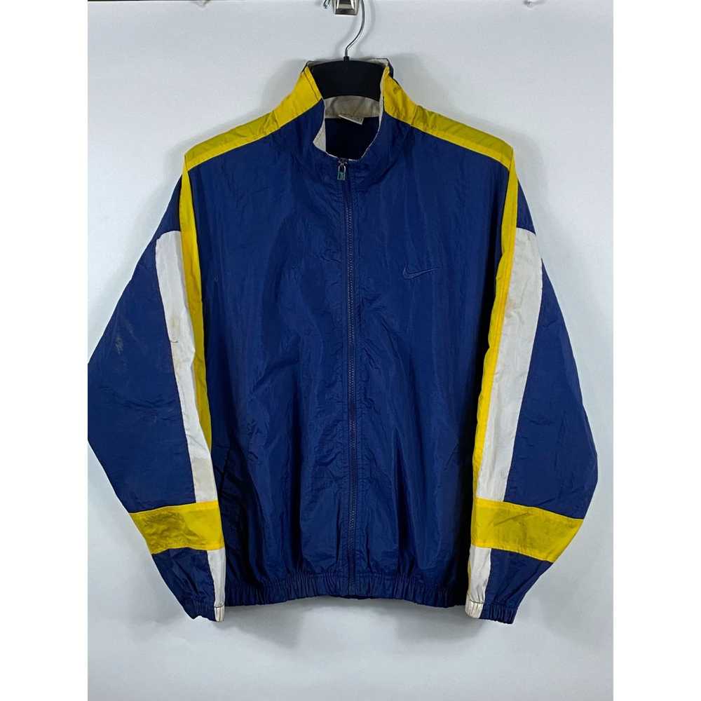 Nike Vintage 90s Nike Swoosh Logo Full Zip Windbr… - image 2