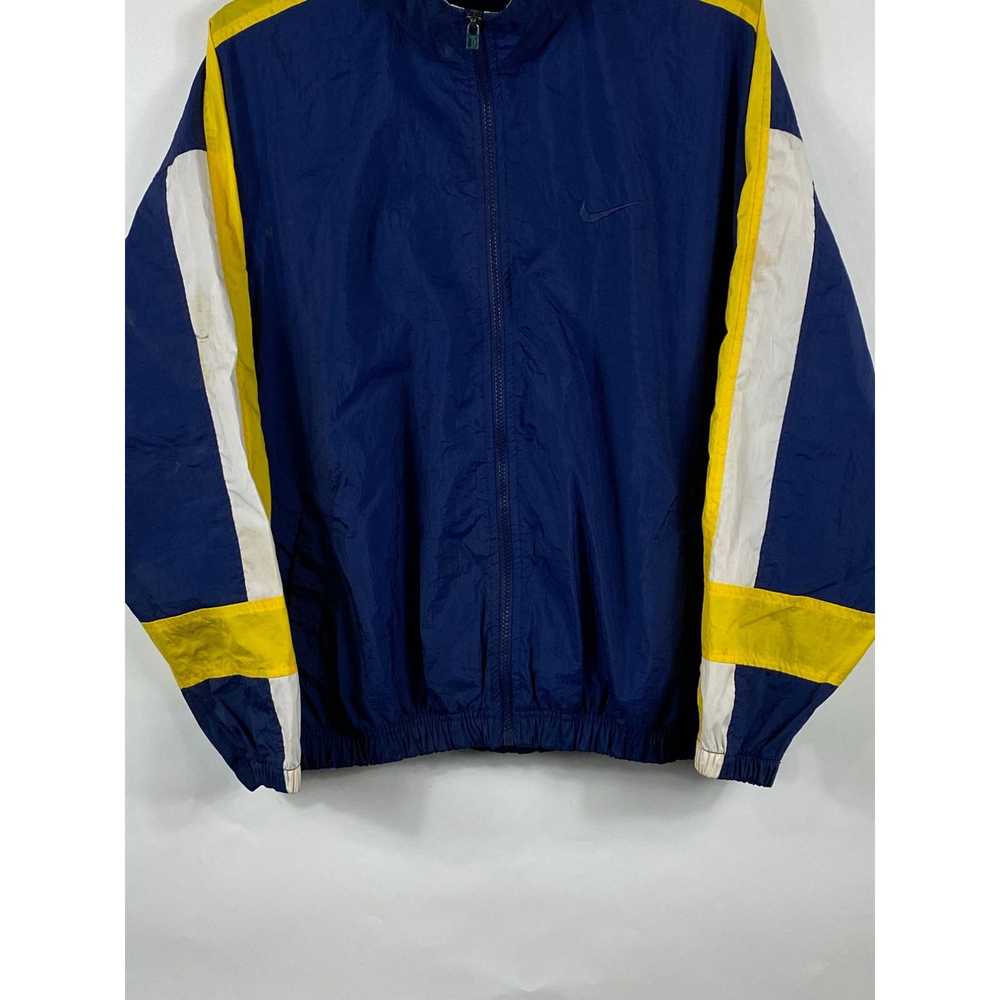 Nike Vintage 90s Nike Swoosh Logo Full Zip Windbr… - image 6