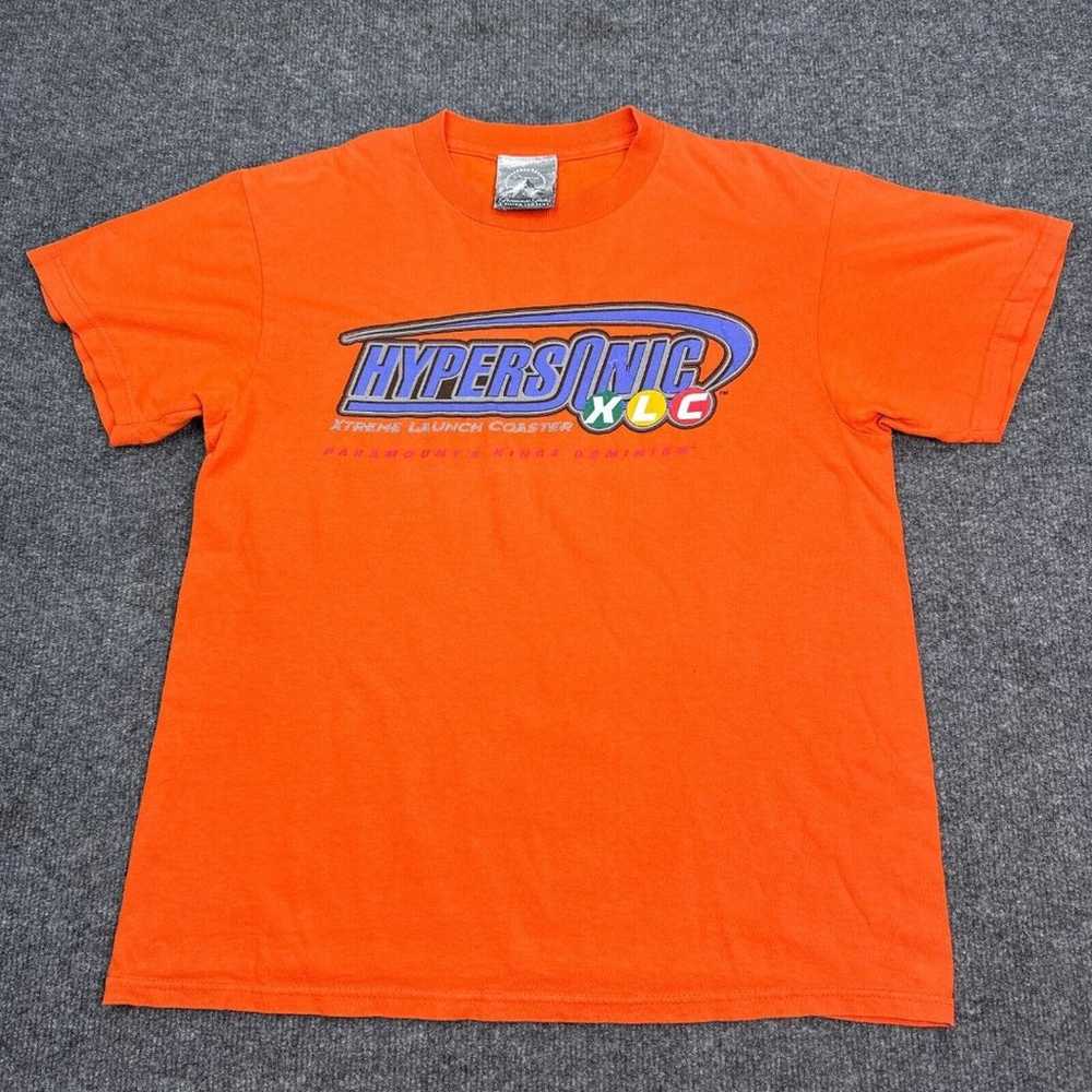 Vintage Paramount Hypersonic Roller Coaster T Shi… - image 1