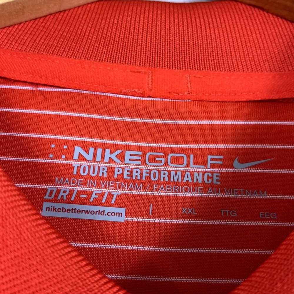 Nike Men's Orange Trojans Nike Golf Polo Shirt XXL - image 5