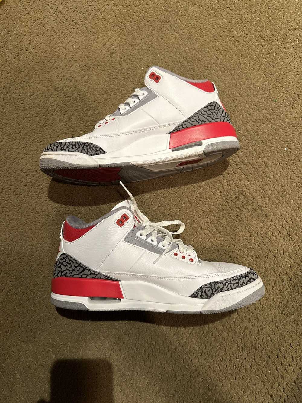 Jordan Brand × Nike Jordan 3 fire red - image 1