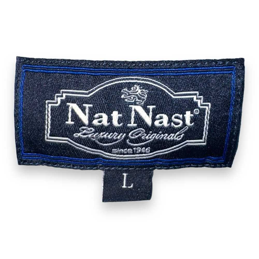Nat Nast Rare Nat Nast South Pacific Blue Silk Ca… - image 2