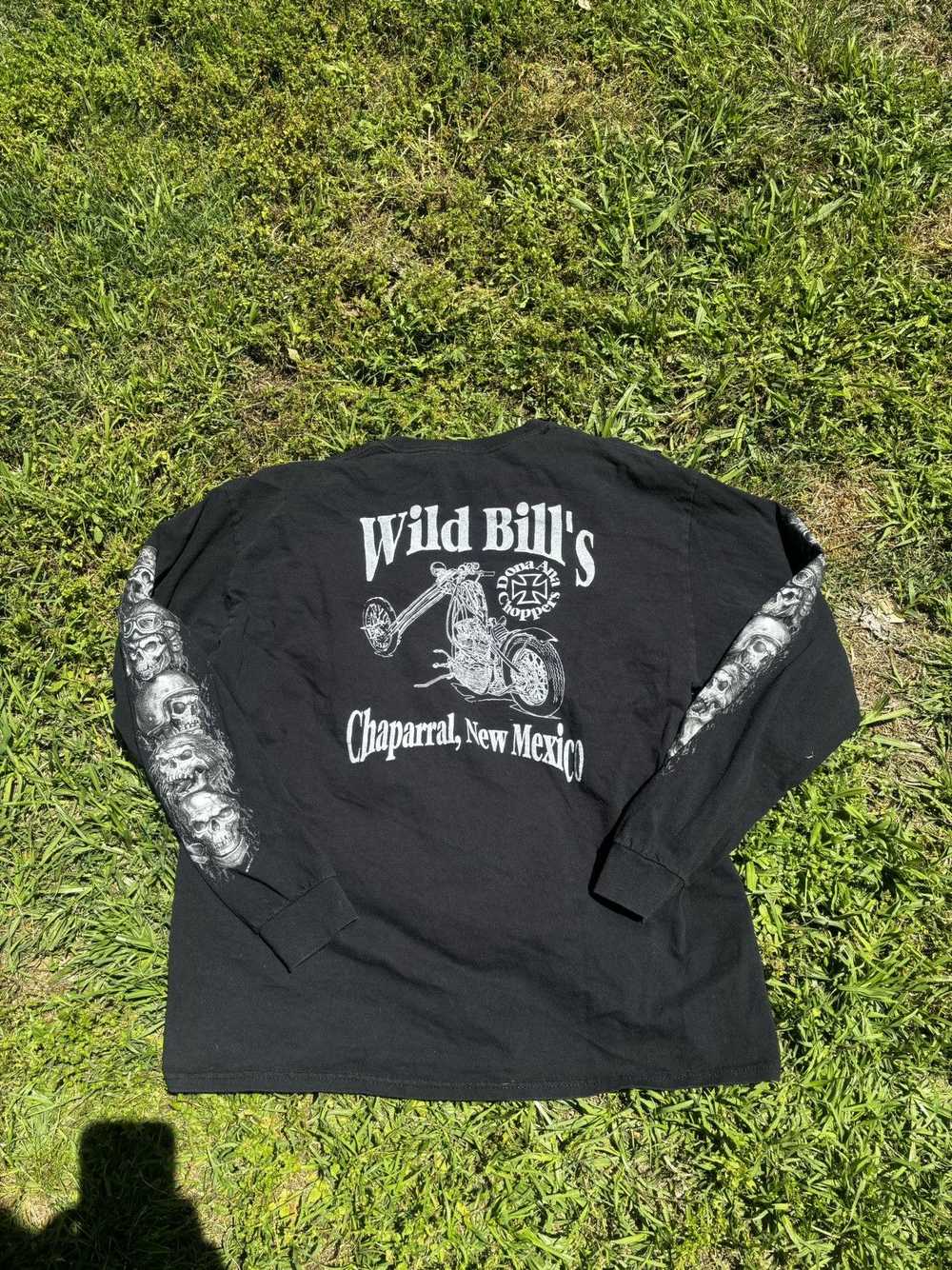 Gildan Skulls wild bills long sleeve - image 3