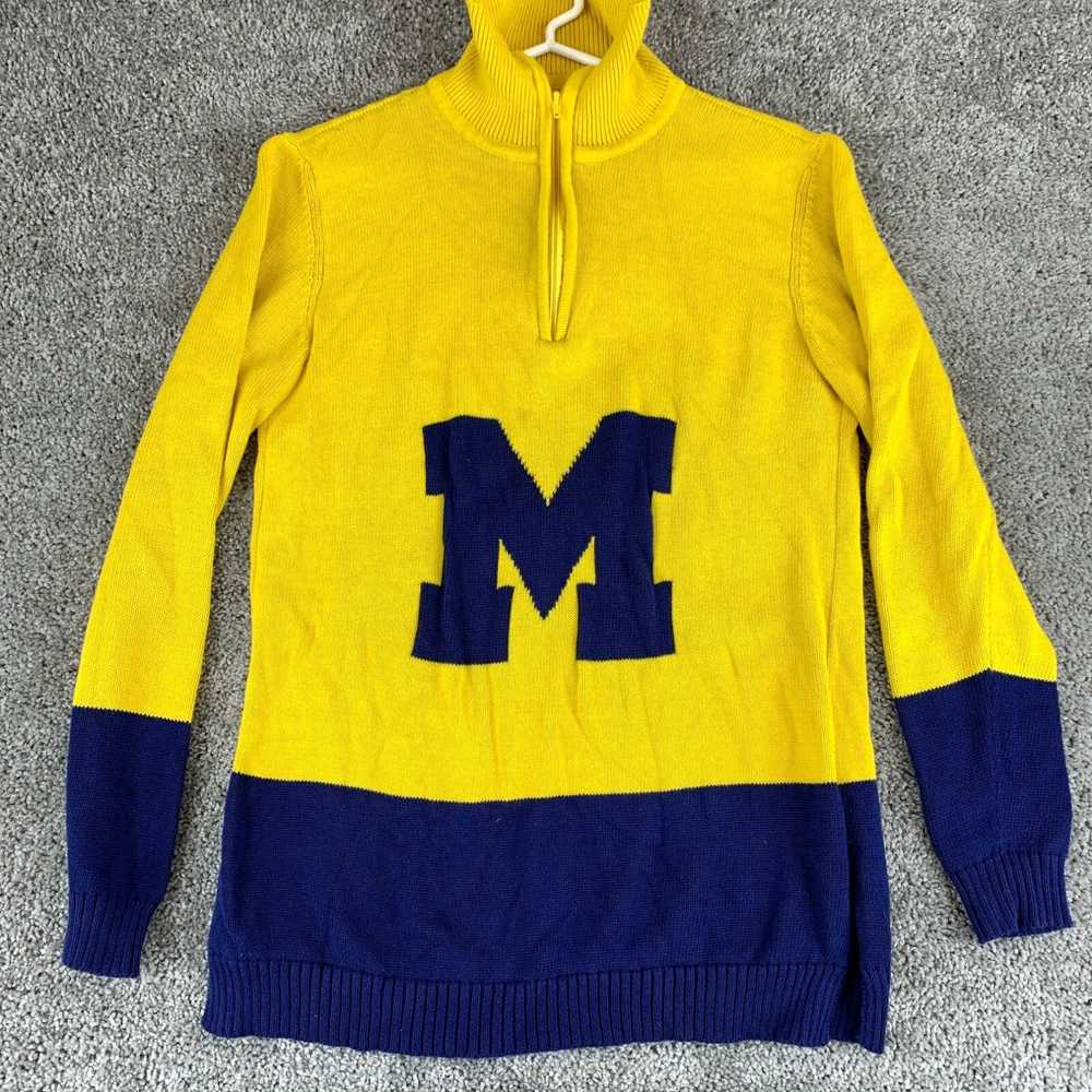 Vintage Emerson Street Michigan State Zip Sweater… - image 1