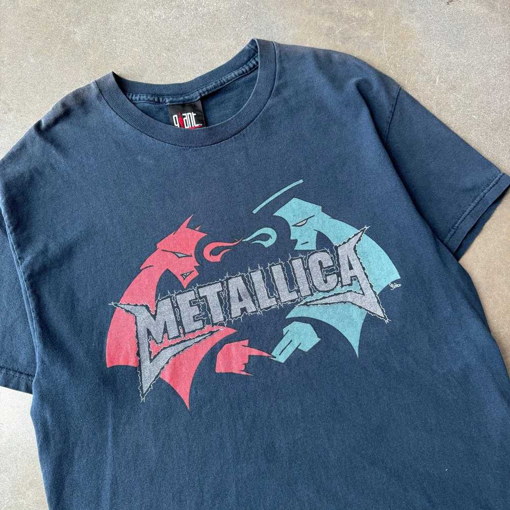 Metallica × Vintage Vintage Y2K Metallica T-Shirt… - image 2