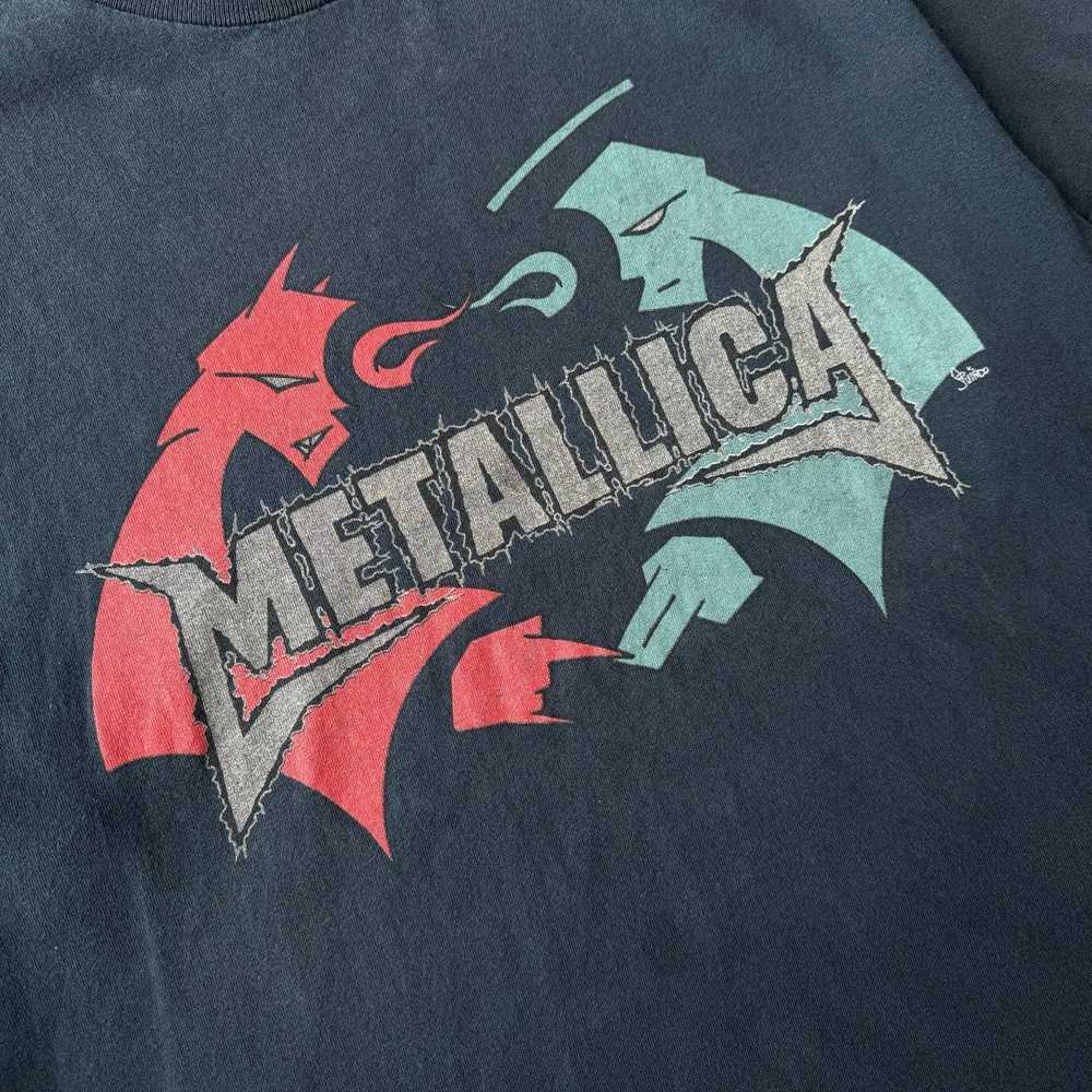 Metallica × Vintage Vintage Y2K Metallica T-Shirt… - image 4